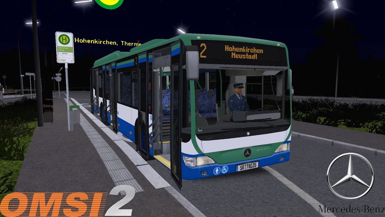 Omsi 2 - Hohenkirchen V2.0 - Line 2 - Mercedes Benz Citaro LE Ü