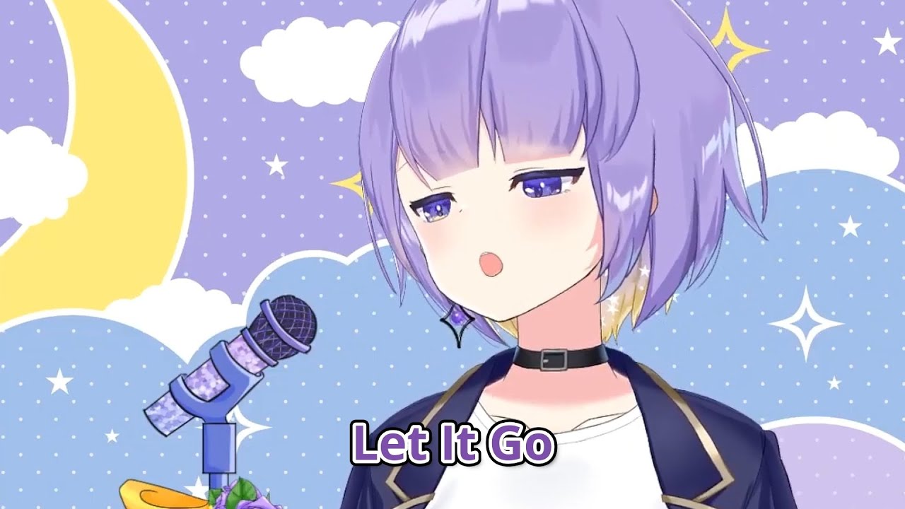 Let It Go   Frozen / Moona karaoke / [Moona Hoshinova | HoloID]