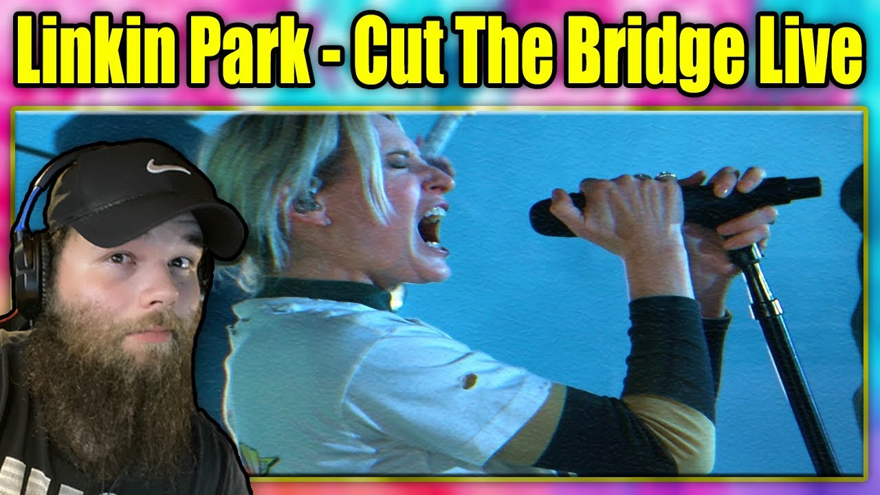 FIRST REACTION TO: Linkin Park - Cut The Bridge Live