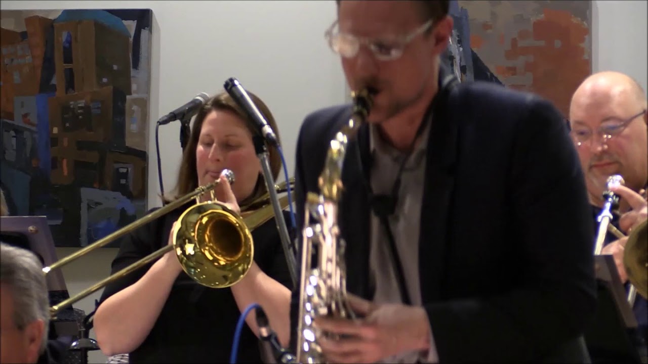 Happy (from One Foot in the Swamp) (John Ellis/arr. Simmons, Medium Easy Jazz Ensemble #SMP1256)