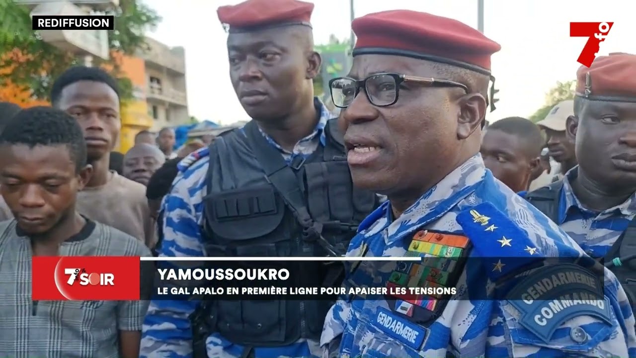 Yamoussoukro : le gal Apalo en première ligne pour apaiser les tensions