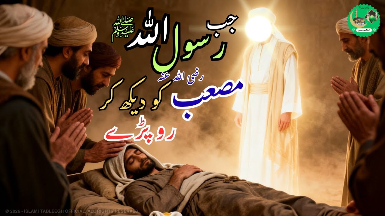 musab bin umair || ek sahabi or aap saw ka waqia || ek sahabi ka rula dene wala waqia
