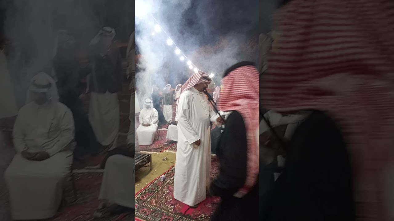 بدع الشاعر  سعد بن ثامره ورد الشاعر شيبان الشهري 1442/10/3 الجزء 1