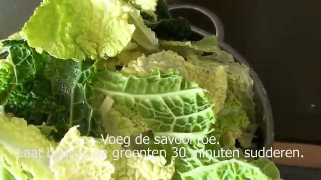Vlaamse hutsepot klaarmaken