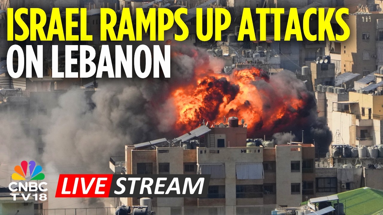 Lebanon LIVE: Explosions Rock Beirut After New Israeli Strikes | Over 500+ Killed in Lebanon | N18G
