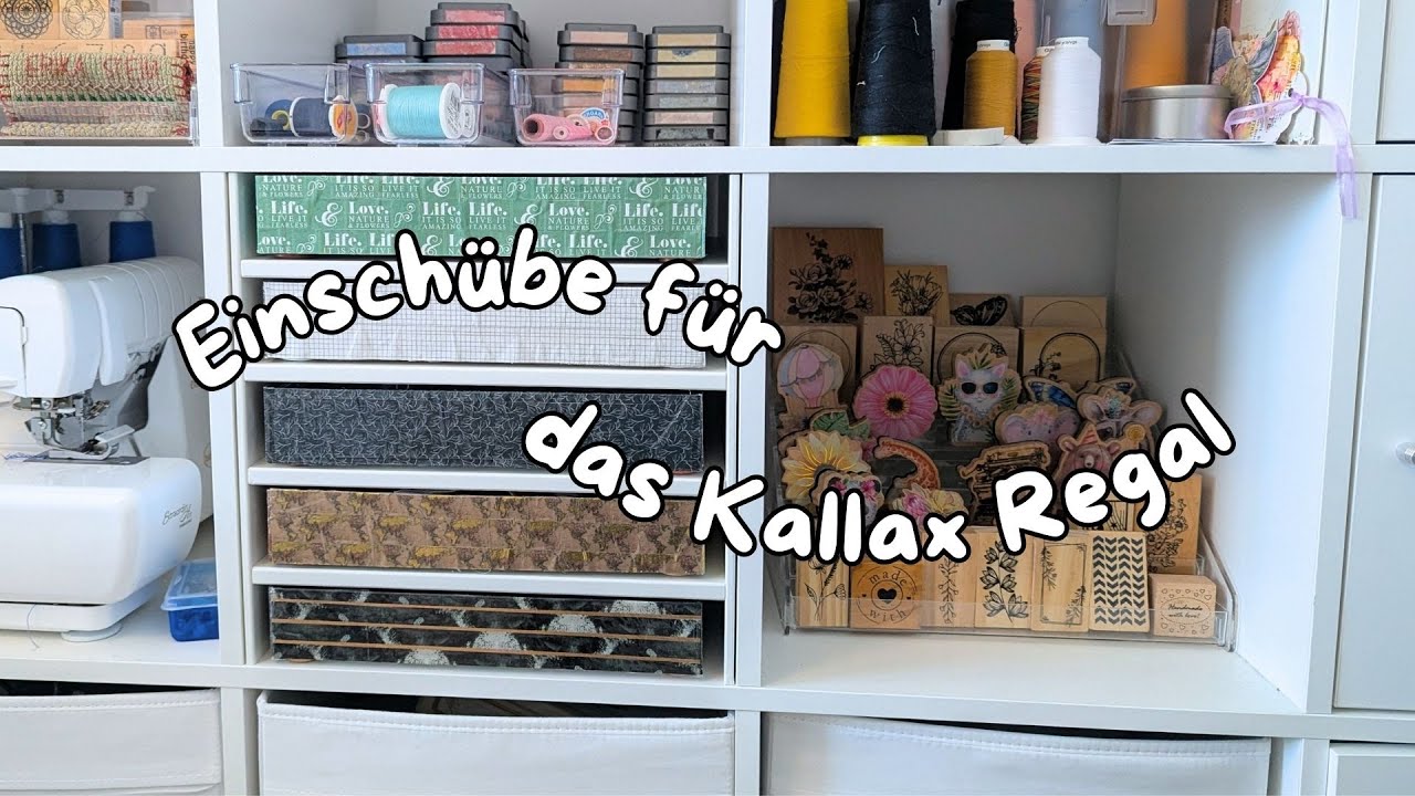 Dieses Projekt hat mir einiges abverlangt I Einschübe für Kallax Regal