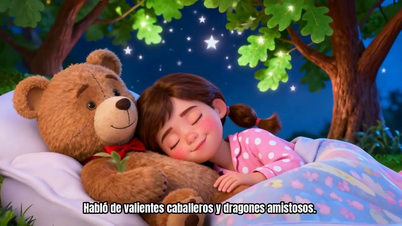 Cuento para Dormir: Emma y su Osito Mágico | Historias Relajantes para Niños