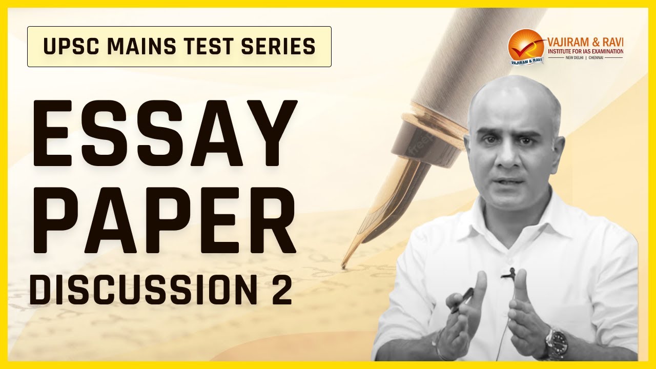 UPSC 2022 ESSAY PAPER DISCUSSION | Vajiram and Ravi by Brijender Singh