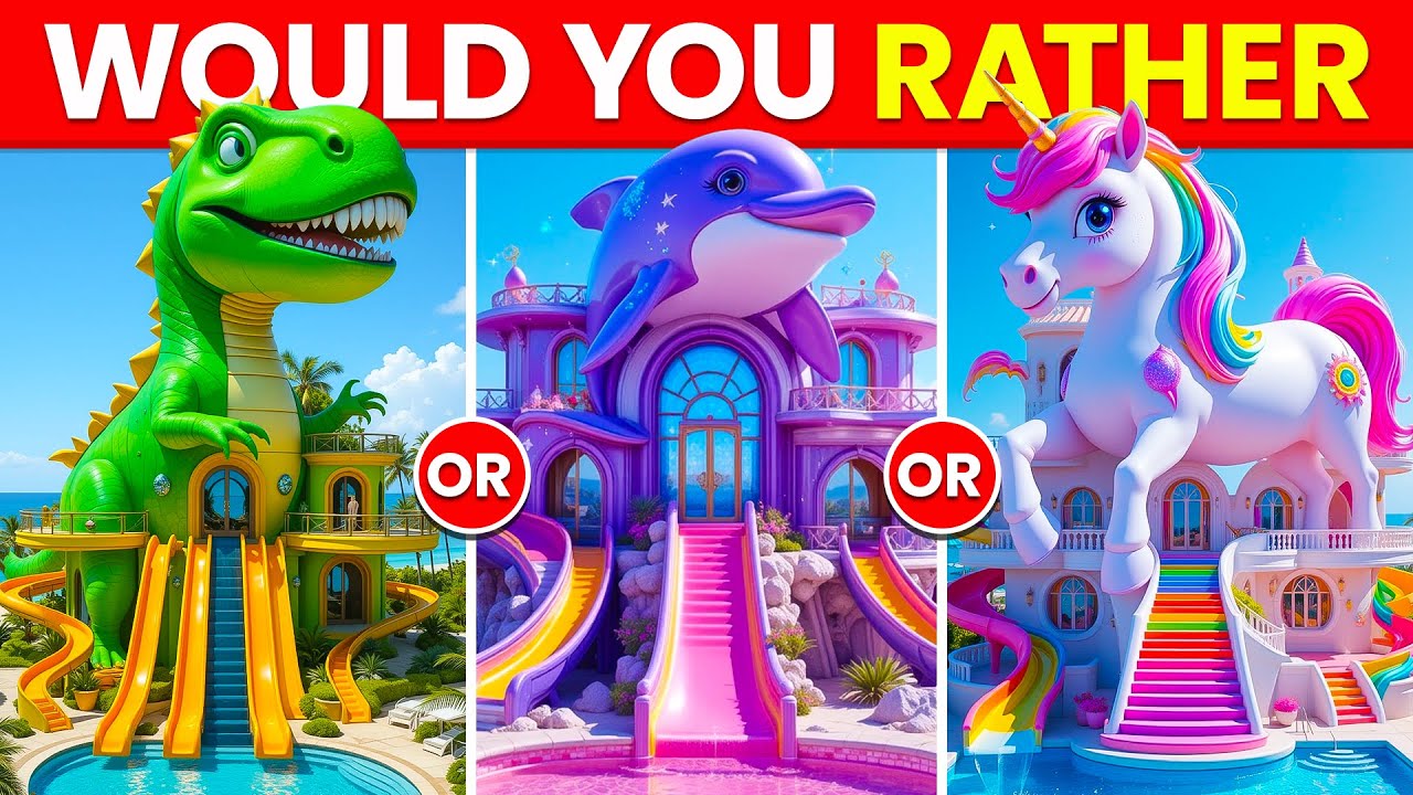 Would You Rather - Build Your Fantasy PET World 🐯🦄🐶🌈✨