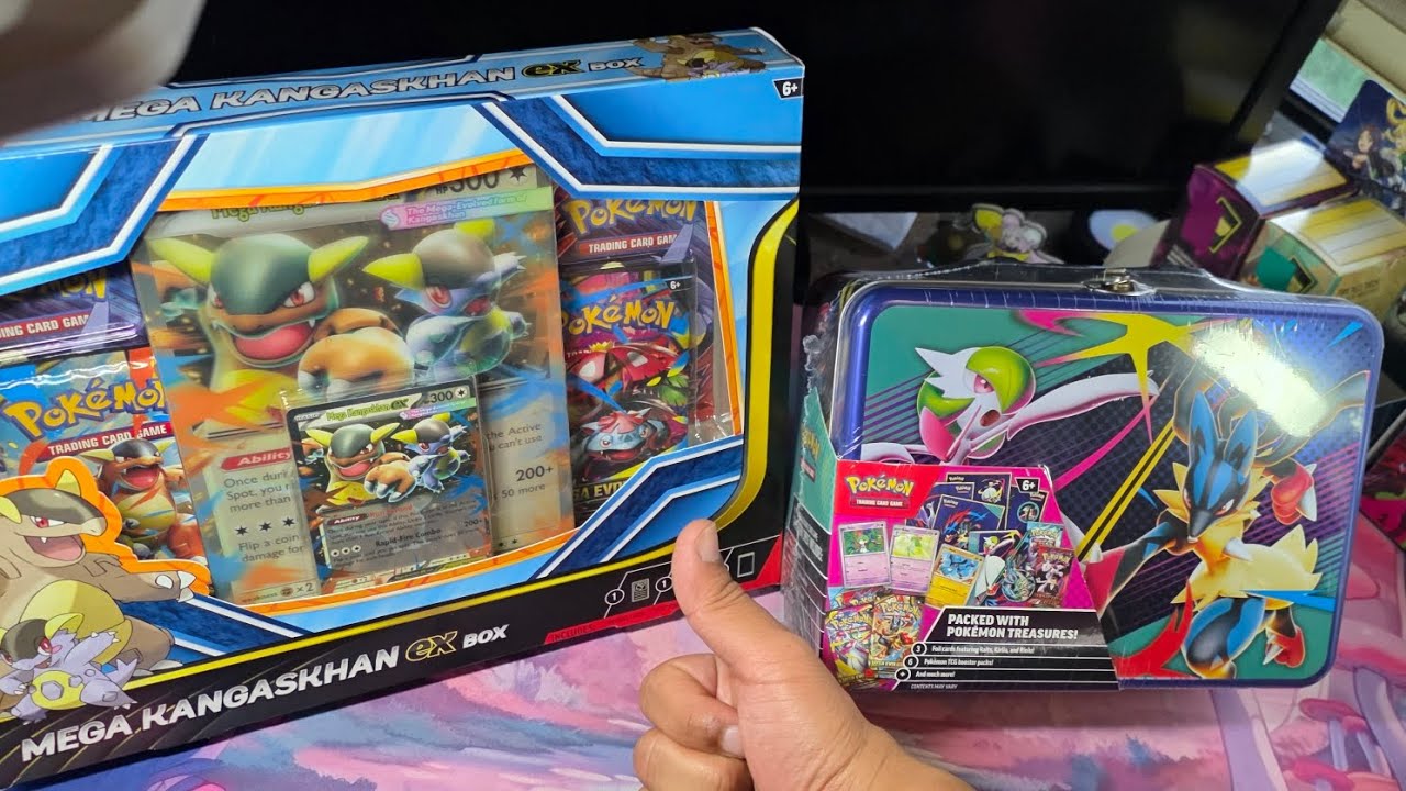 Poketuesday Opening another Lunchbox and a Mega Kangaskhan box