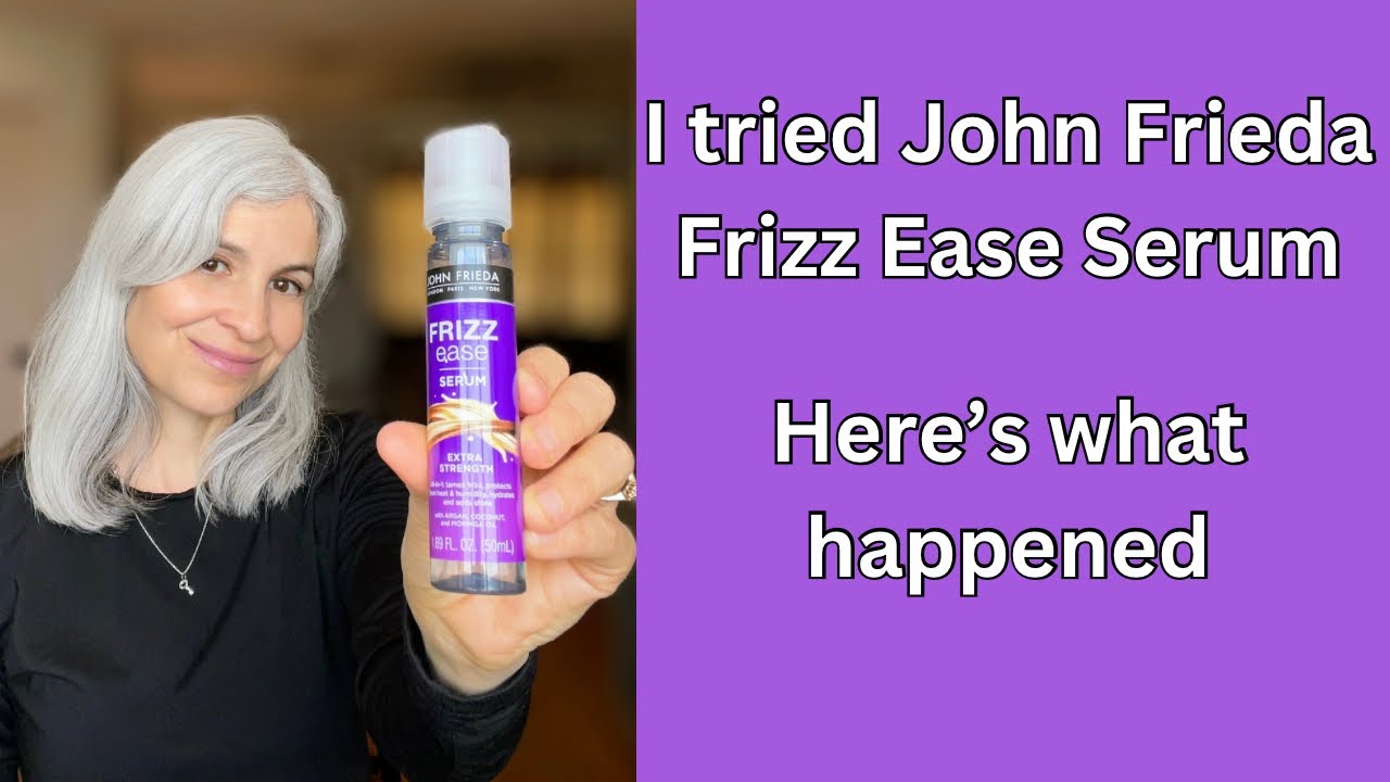 John Frieda Frizz Ease Serum Review: Before & After Results (Videos+Photos)