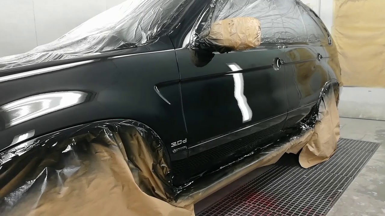 BASLAC 40-40 clear by BASF-BMW X5 painting