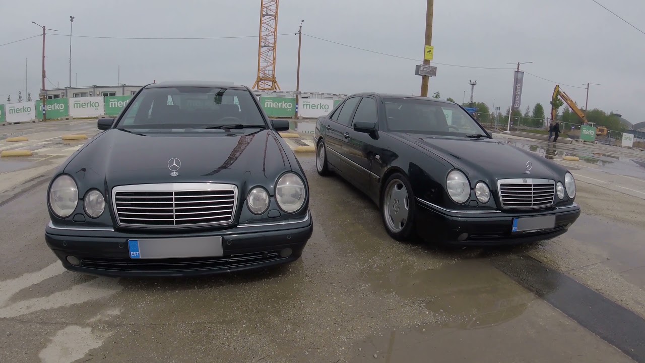 Mercedes-Benz E50 AMG & E55 AMG Walkaround Car Meet & Greet