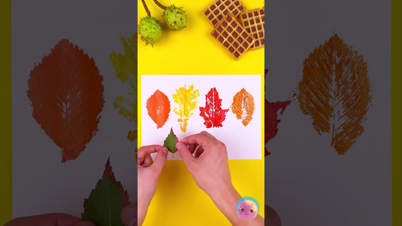 Autumn Leaf Art! 🍂🎉 Let&rsquo;s Make Beautiful Prints Together! 🍁✨
