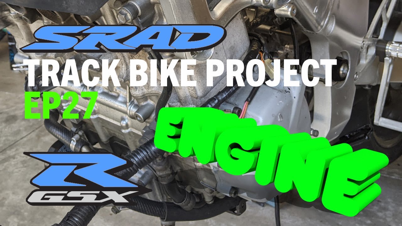 1996 #GSXR 750 #SRAD Track Bike EP: 27 - THE ENGINE IS HERE #retrosuperbike