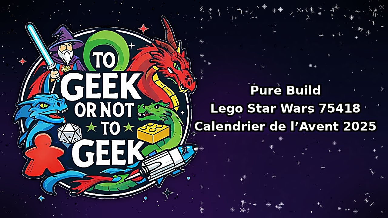 Pure Build du set LEGO Star Wars 75418 - Calendrier de l’Avent 2025