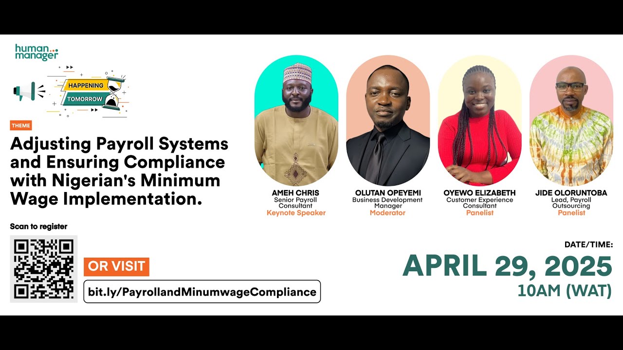 Adjusting Payroll Systems and Ensuring Compliance with Nigeria’s Minimum Wage Webinar