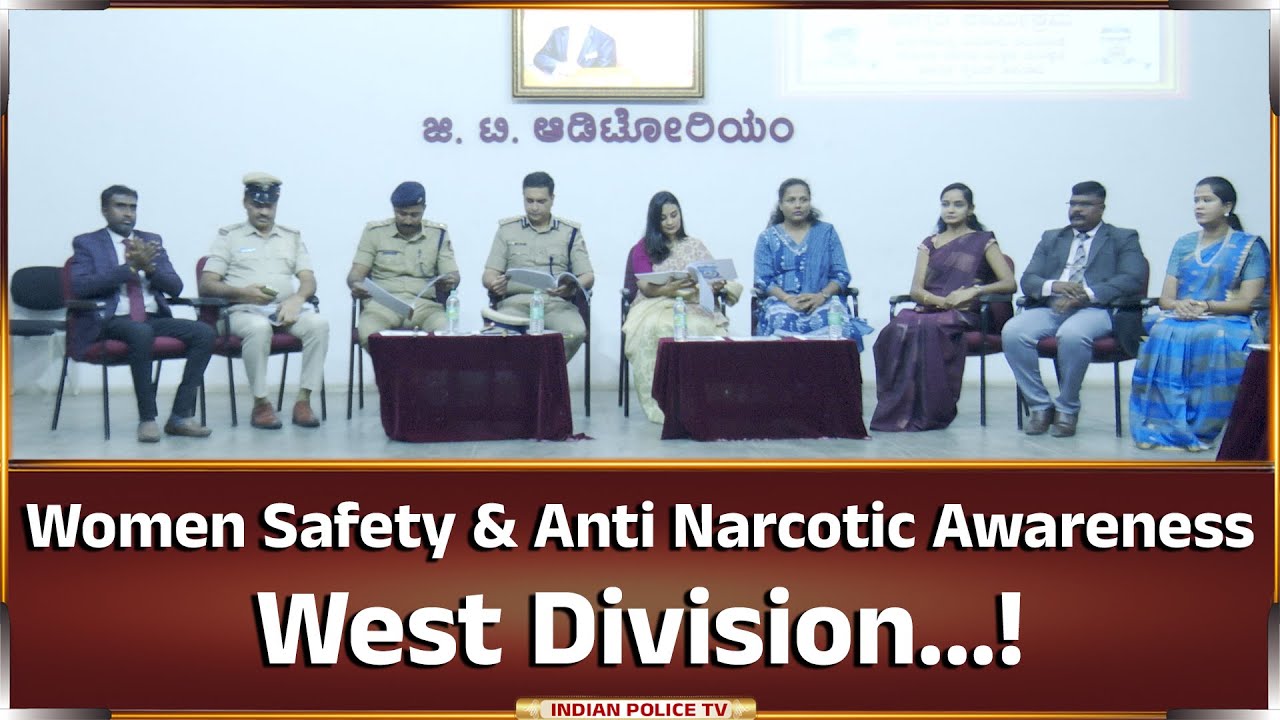 Women Safety & Anti Narcotic Awareness | Girish S IPS, DCP West Bengaluru...!