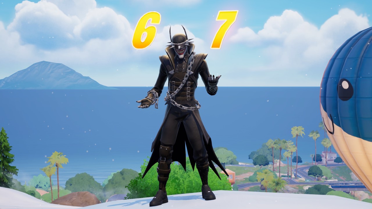 Brainrot Batman Goes into Battle Royale