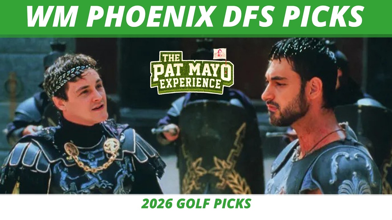 WM Phoenix Open 2026 DraftKings Picks | Data Behind Betting in the With or Without Scottie Scheffer?