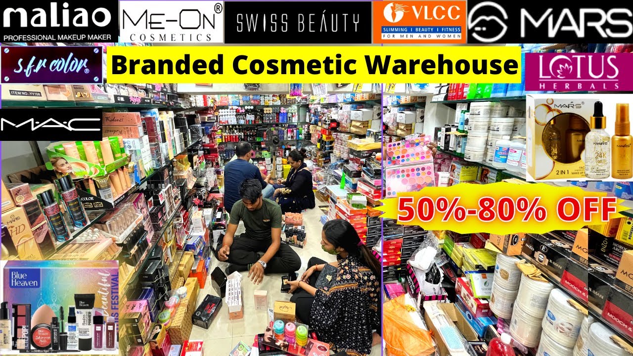 Branded Original Cosmetic Wholeseller In Sadar Bazar Delhi | Biggest Discount 60 - 90& | SALE