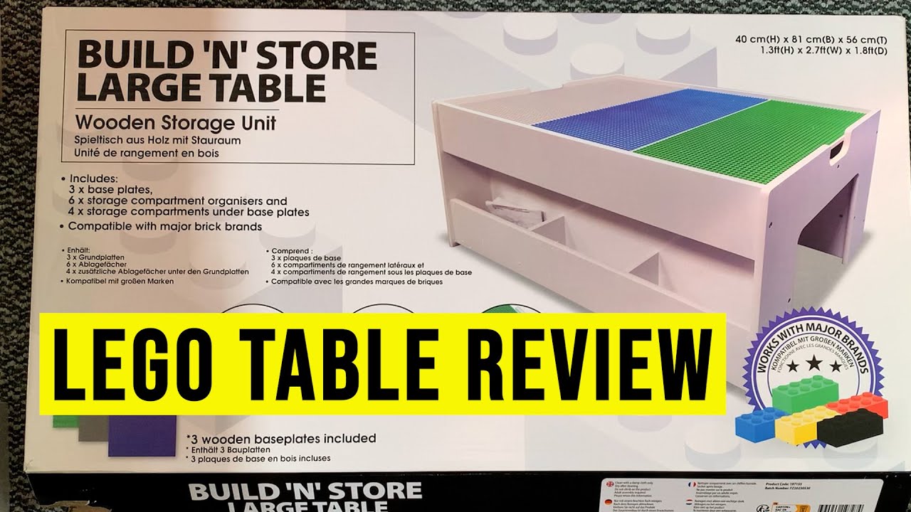 LEGO Build N Store Table Review