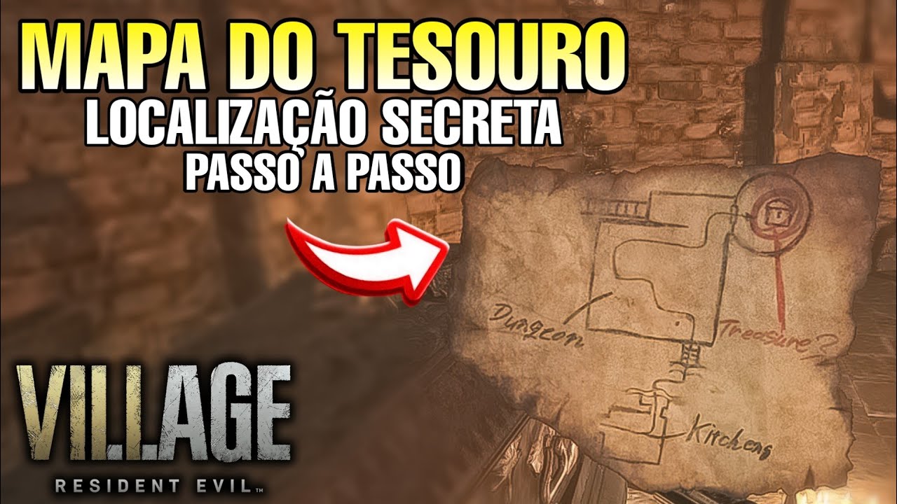 Como Encontrar o TESOURO SECRETO do CASTELO DIMITRESCU - Resident Evil Village