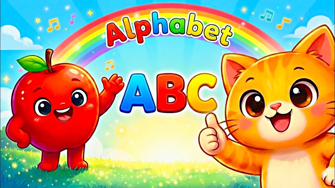 Master the Alphabet 🎓 Phonics & Letter Sounds 🦁 [3x Repeat Mode]