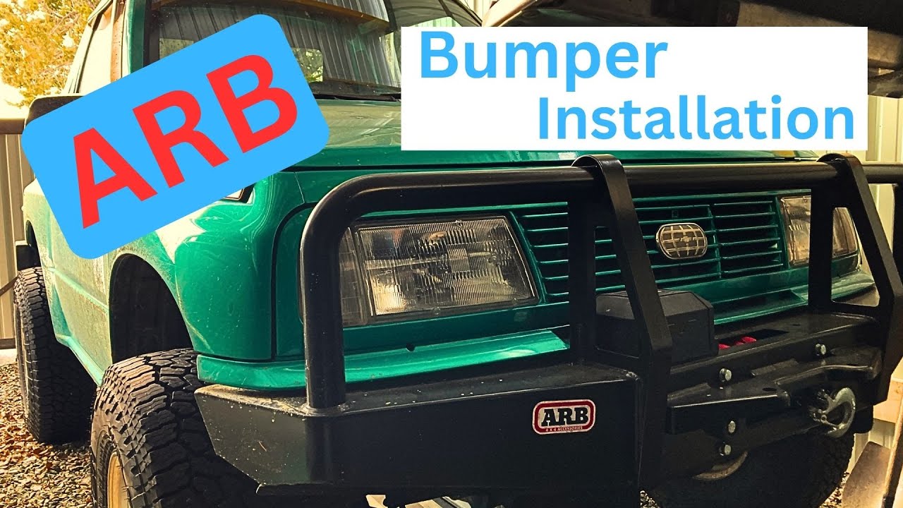 2-Door Tracker/Sidekick/Sunrunner ARB Bumper Install