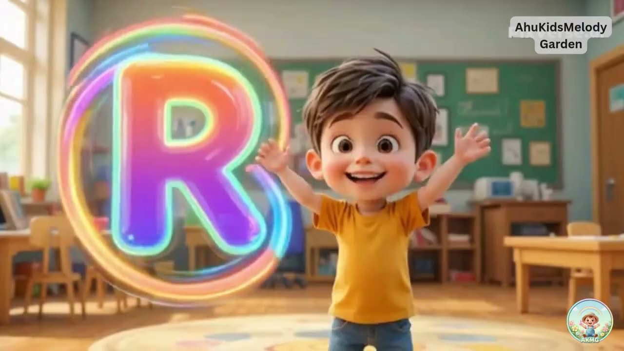 Action Alphabet M–R for Kids 🎵 | Learn Letters with Fun Movements | ABC Phonics Dance#ActionAlphabet