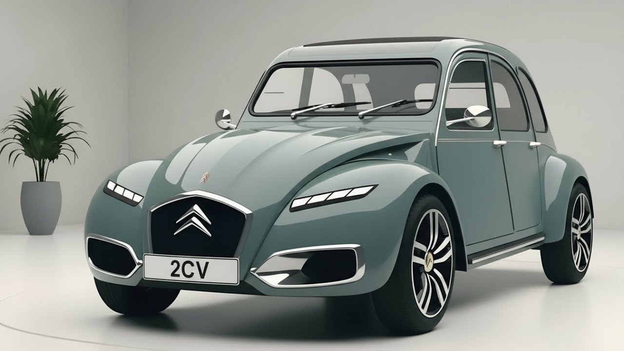 Incroyable mais vrai ! 😱 La Citroën 2CV 2026 renaît et elle va vous surprendre