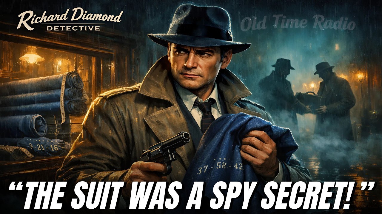 Richard Diamond Detective: The Blue Serge Spy Ring | Old Time Radio