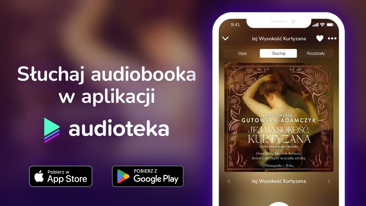 Jej Wysokość Kurtyzana - audiobook |  Małgorzata Gutowska-Adamczyk (czyta Anna Maria Buczek)