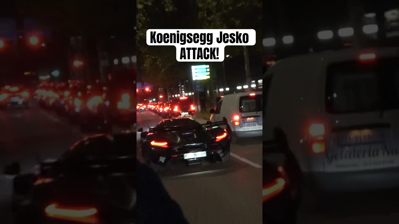 Carage Luzern leaving Auto Zurich 2024 in their KNC Jesko Attack! 