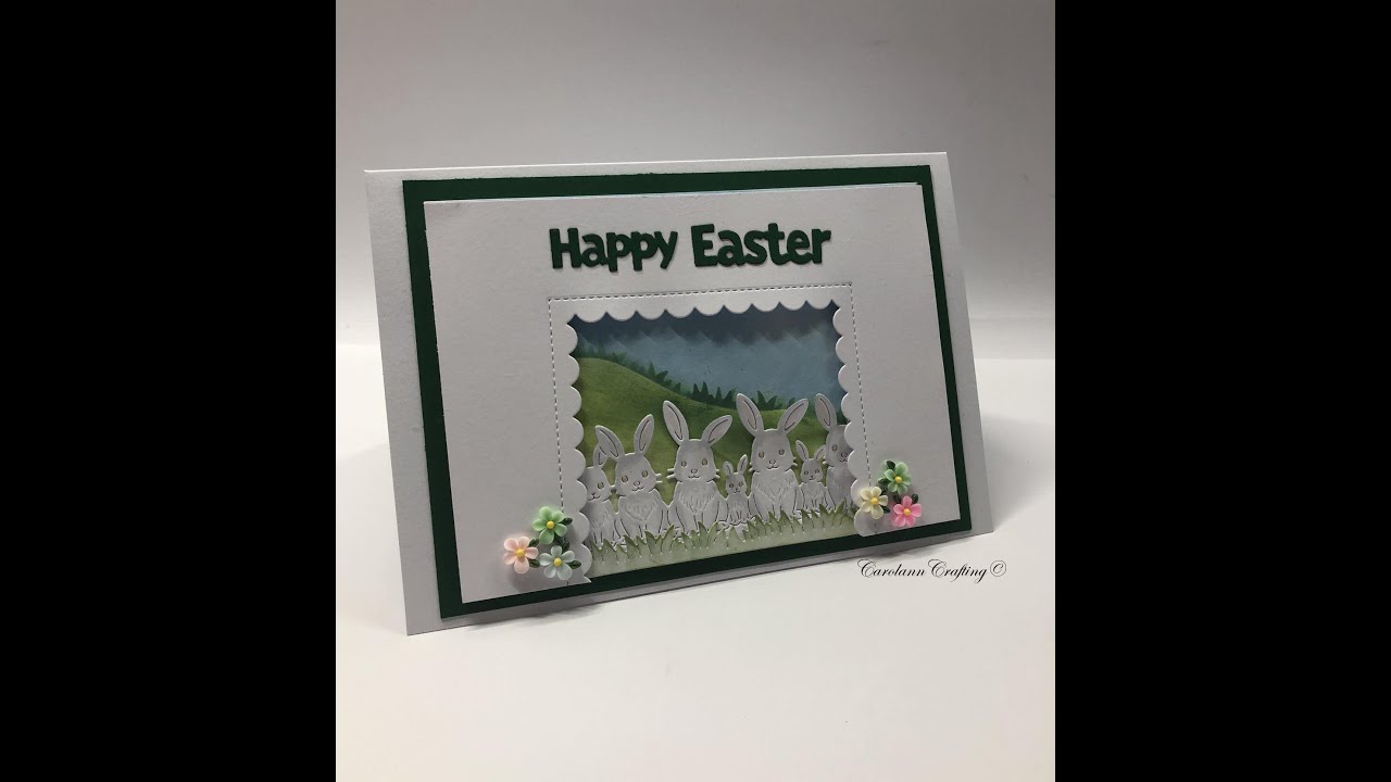 Easy DIORAMA Card For Easter...