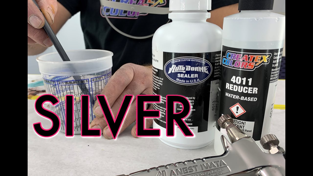How To Mix and Apply a Silver Base-Coat