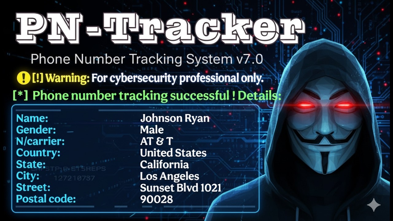 How to Track a Phone Number with Kali Linux in Seconds &ndash; Ethical Hacking Demo
