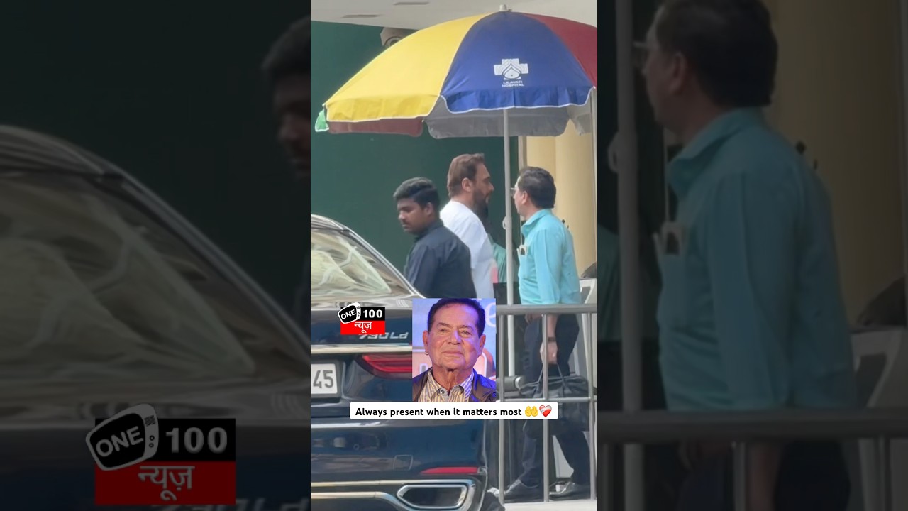 Salman Khan&rsquo;s Manager Jordy Patel arrives to take a Health Update of Salim Khan #salmankhan #shorts