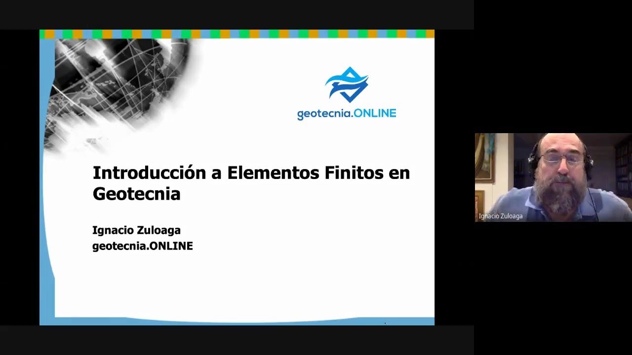 ISRM UNSA SC:  “Análisis Geotécnico con el Método de los Elementos Finitos”  Ignacio Zuloaga