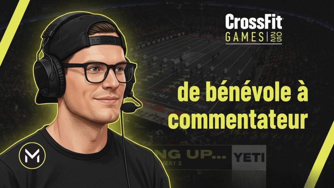 On air ! Ma première au micro des CrossFit Games 2025 (FR)