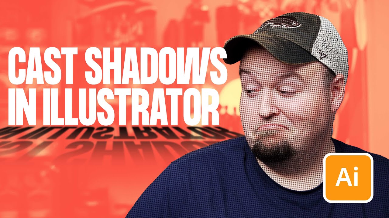 Create Realistic Cast Shadows in Illustrator!