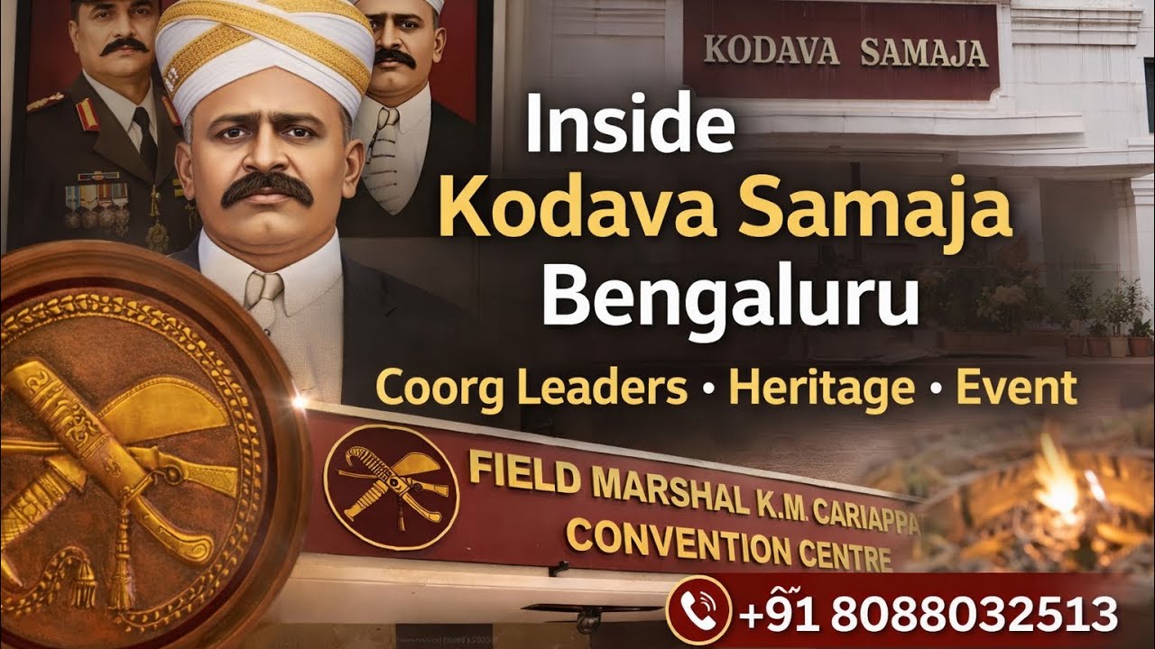 &ldquo;Kodava Samaja Bangalore Documentary | Coorg History, Field Marshal KM Cariappa, Culture Explained&rdquo;