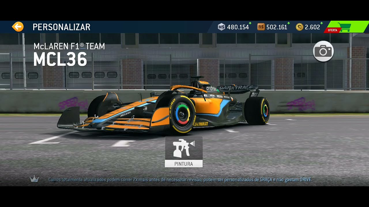 Real Racing³ A Última Volta 20260206 . . . T22 McLaren MCL36