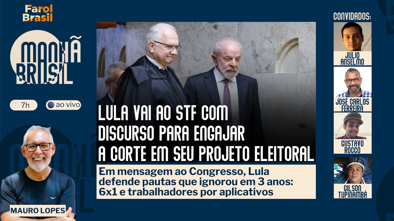 Lula faz discurso sob medida no STF para engajar a Corte em seu projeto eleitoral | 3.2