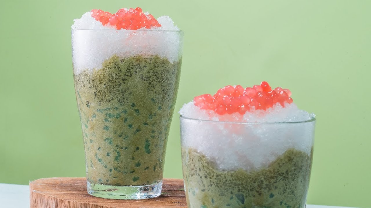 Bosan Dengan Es Cendol Biasa? Yuk Bikin Cendol Matcha Dijamin Gampang