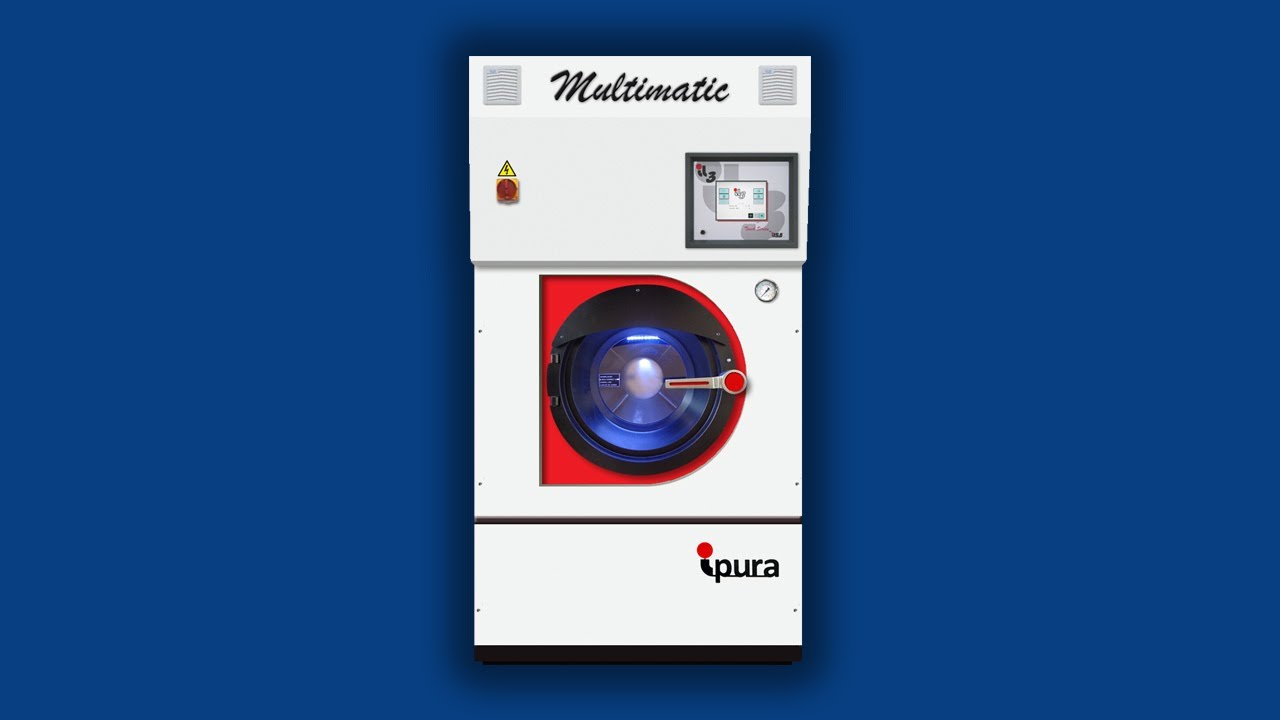 Die Textilreinigungsmaschine iPURA von Multimatic