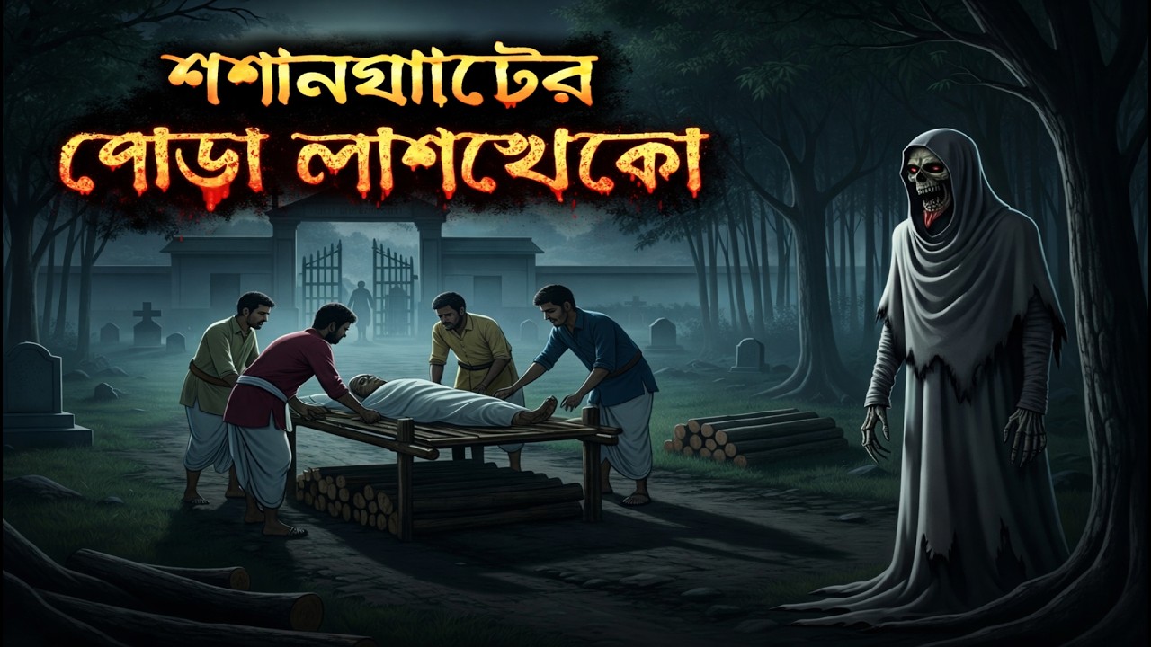 শশানঘাটের পোড়া লাশখেকো💀| Shoshan Ghater Lashkheko | Bangla Bhuter Golpo #banglahorror #bhootergolpo