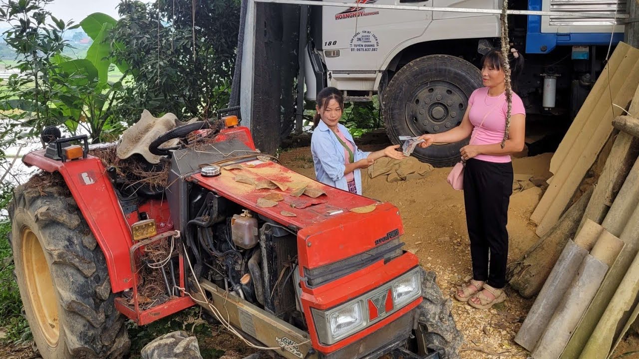 Can she restore her neighbor's long-abandoned Yanmar f265 tractor - Will it work again?
