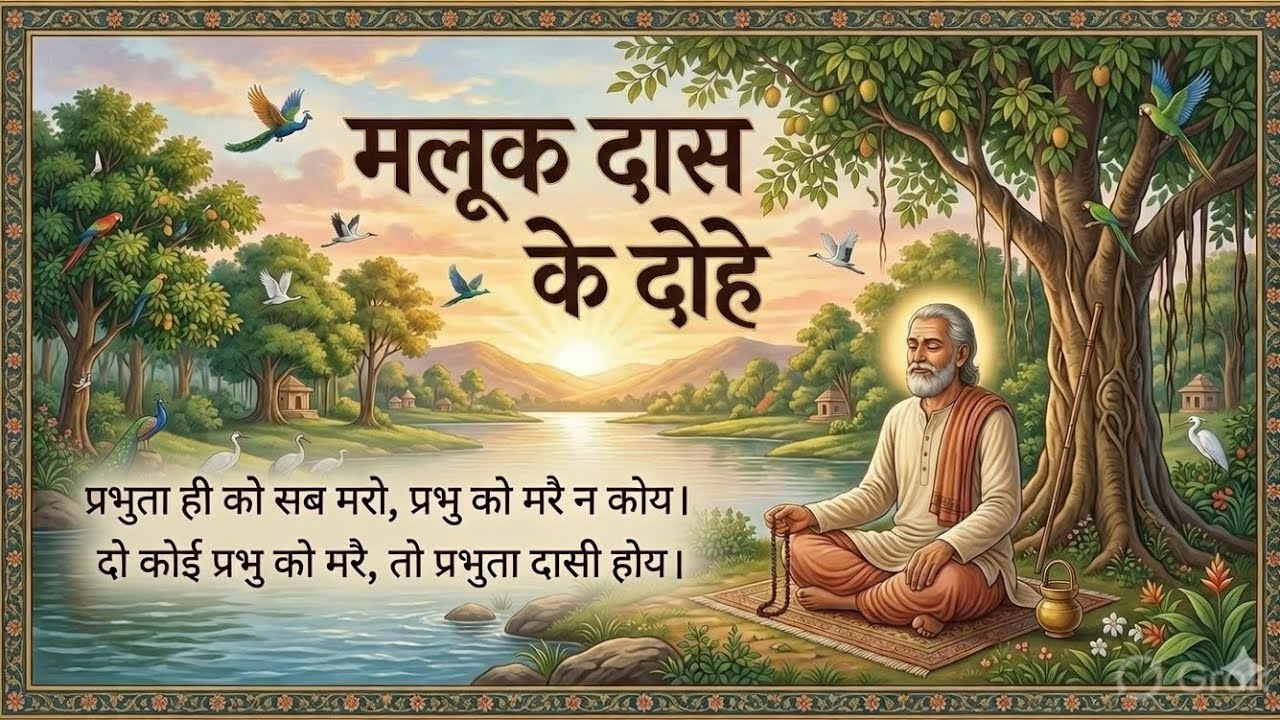  संत मलूक दास के अमर दोहे | जीवन बदल देने वाले दोहे#gurucharanmusic