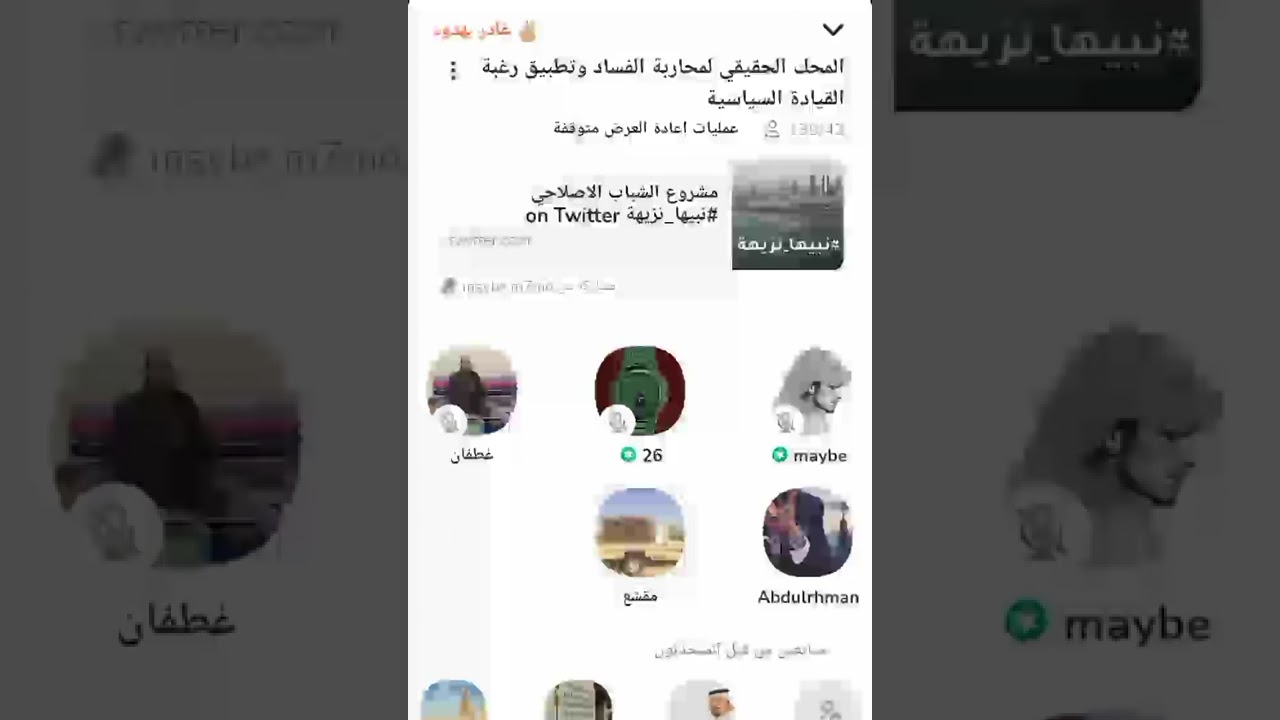 الجزء الاول روم ميبي المشروع الوطني
